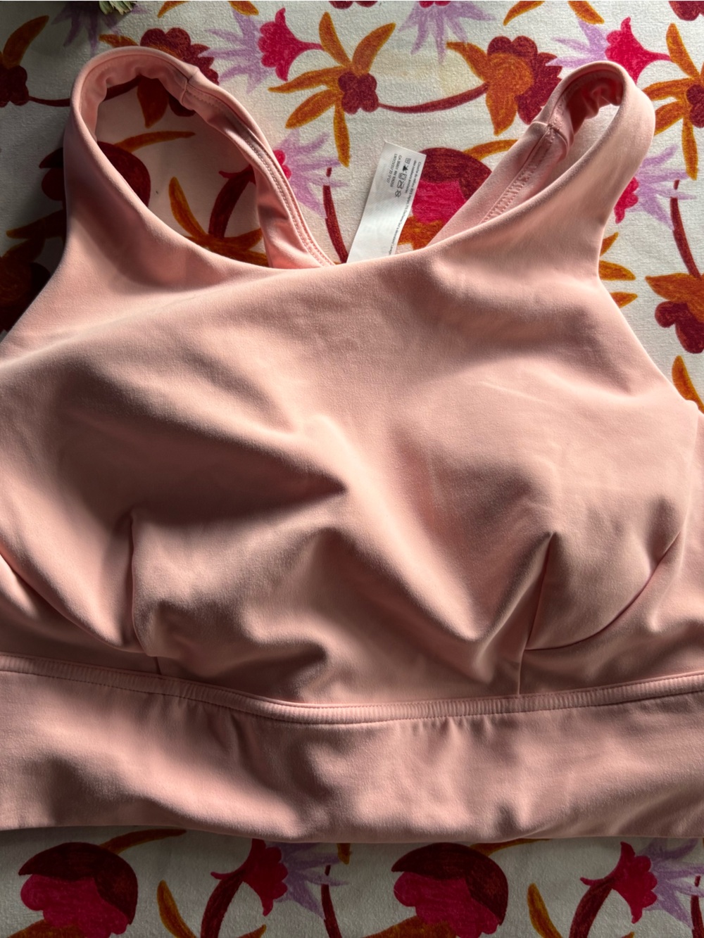 Lululemon Light Pink Sports Bra